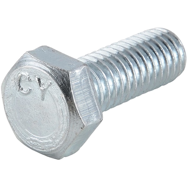 Global Industrial 3/8"-16 Hex Head Cap Screw, Zinc Plated Steel, 1 in L 713106 - main